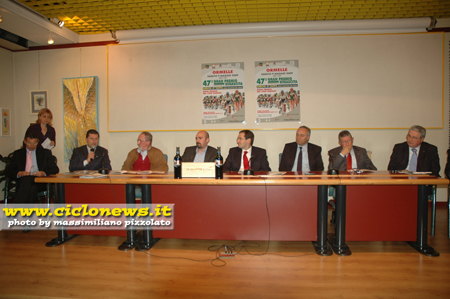 Presentazione 4 tappa Brugnera (Pn) - Ormelle (Tv) del 47 Giro della regione Friuli Venezia Giulia