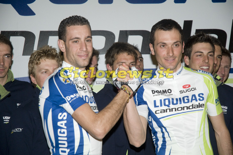 Presentazione ufficiale Liquigas Cannondale